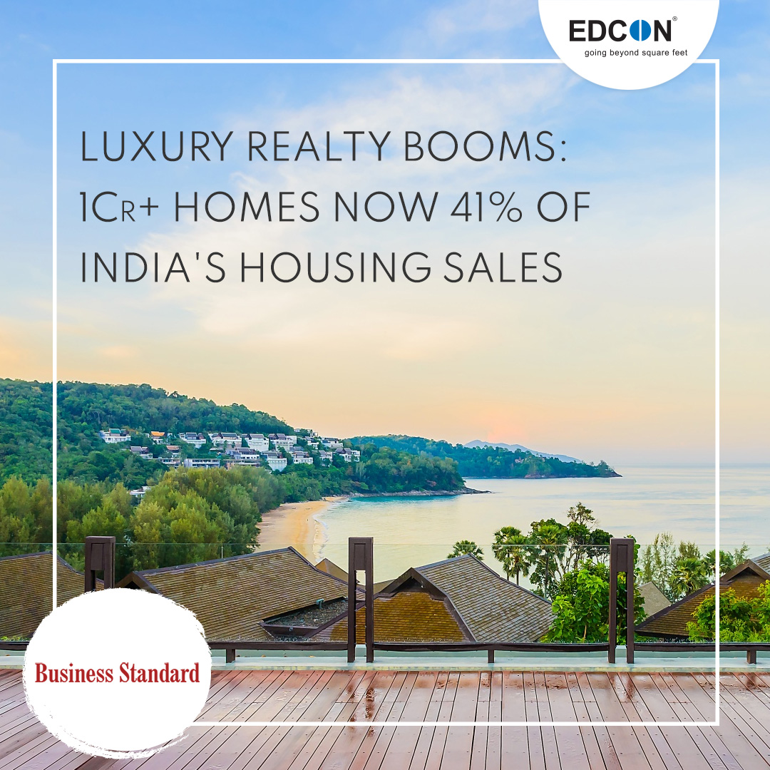 Luxury realty booms: Now 41% of India’s housing sales